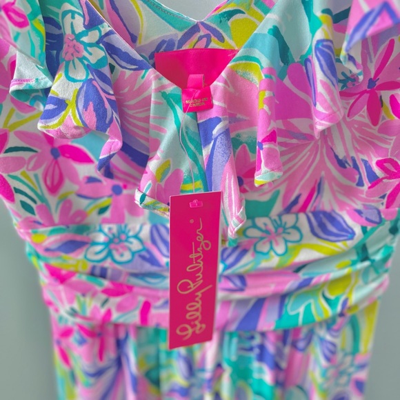 NWT Lilly Pulitzer Mirella Maxi Dress “It was all a dream” XS - Picture 4 of 7